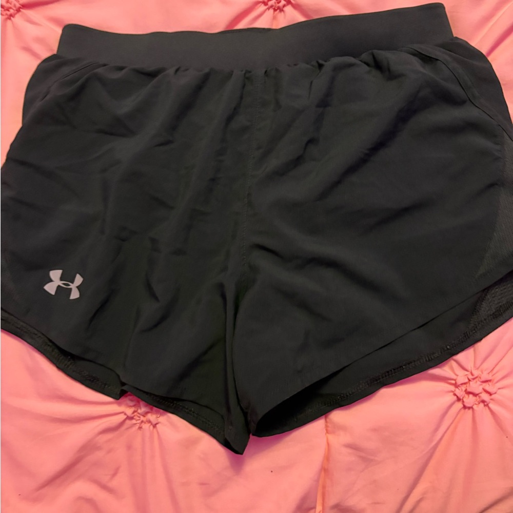 Under Armour Women's Charcoal Athletic Shorts